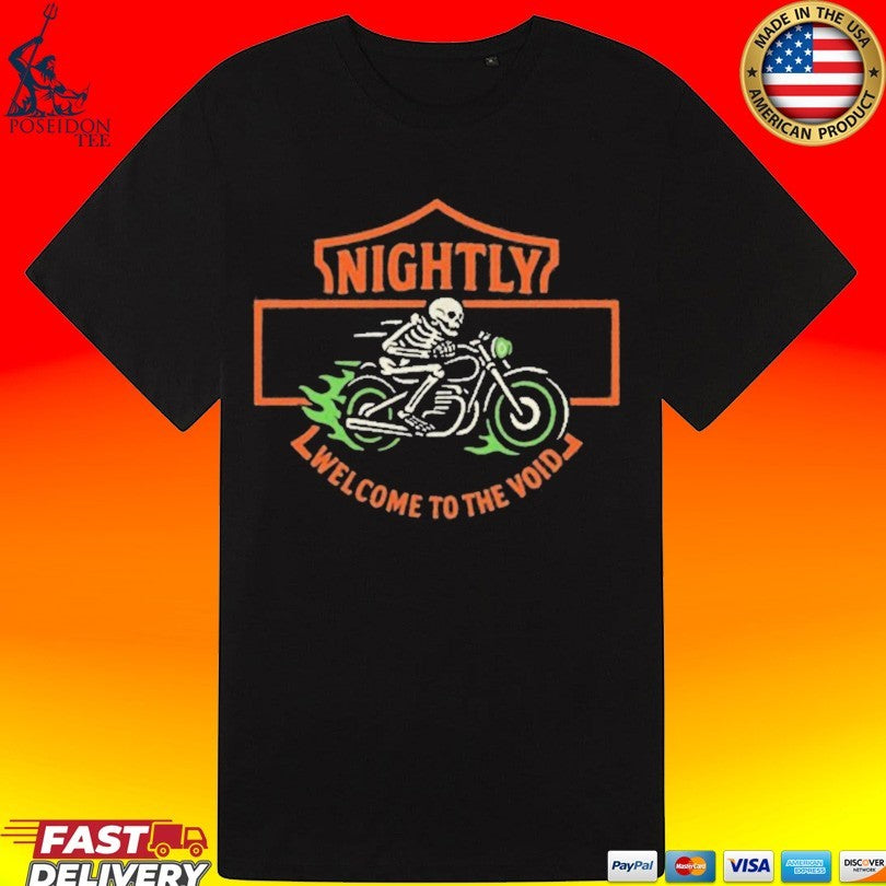 Nightly Into The Void Motorcycle Pepper Unisex