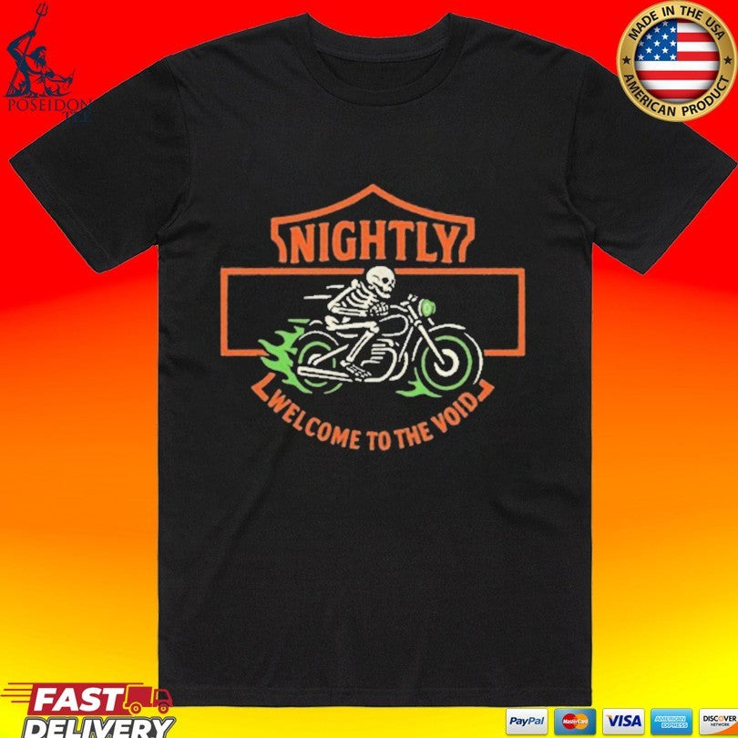 Nightly Into The Void Motorcycle Pepper Unisex