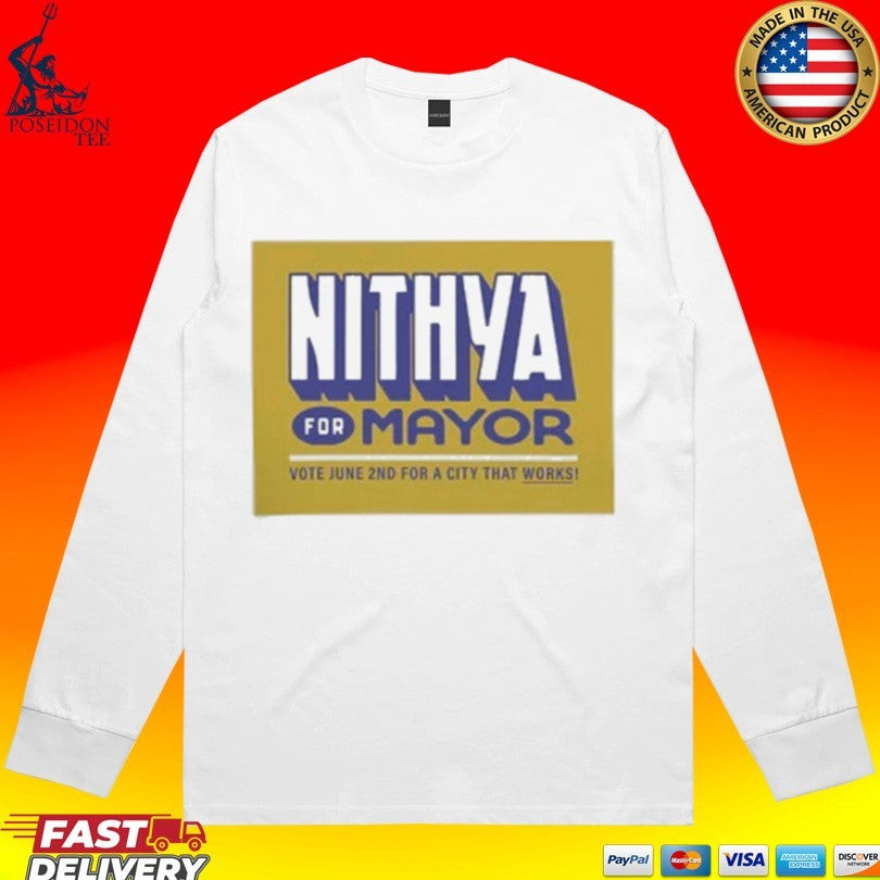 Nithya Raman For Mayor Unisex