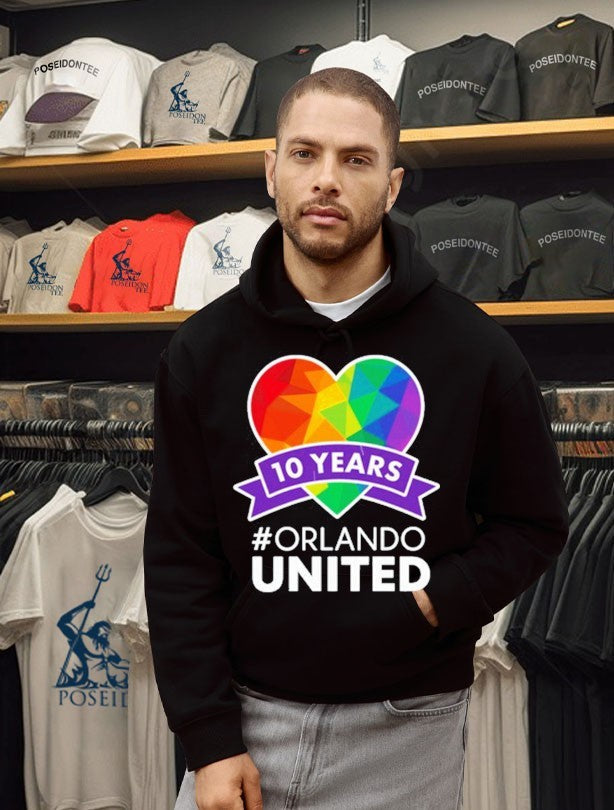 Noah Kahan 10 Years Orlando United Pride Unisex