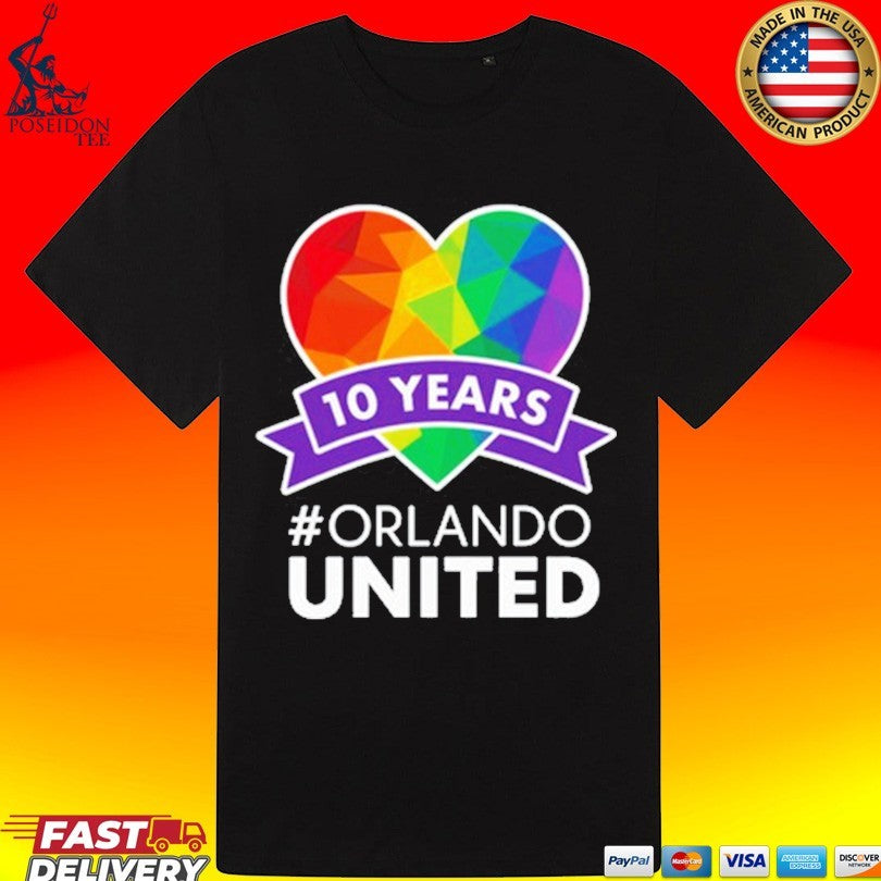 Noah Kahan 10 Years Orlando United Pride Unisex