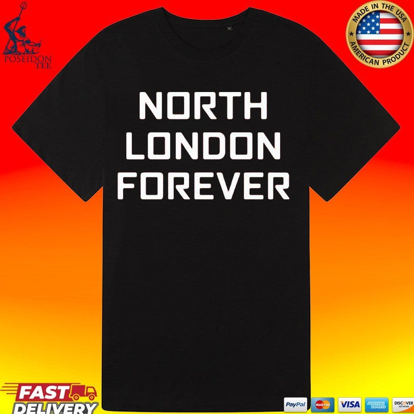 North London Forever Arsenal Premier League Champions 2026 Unisex