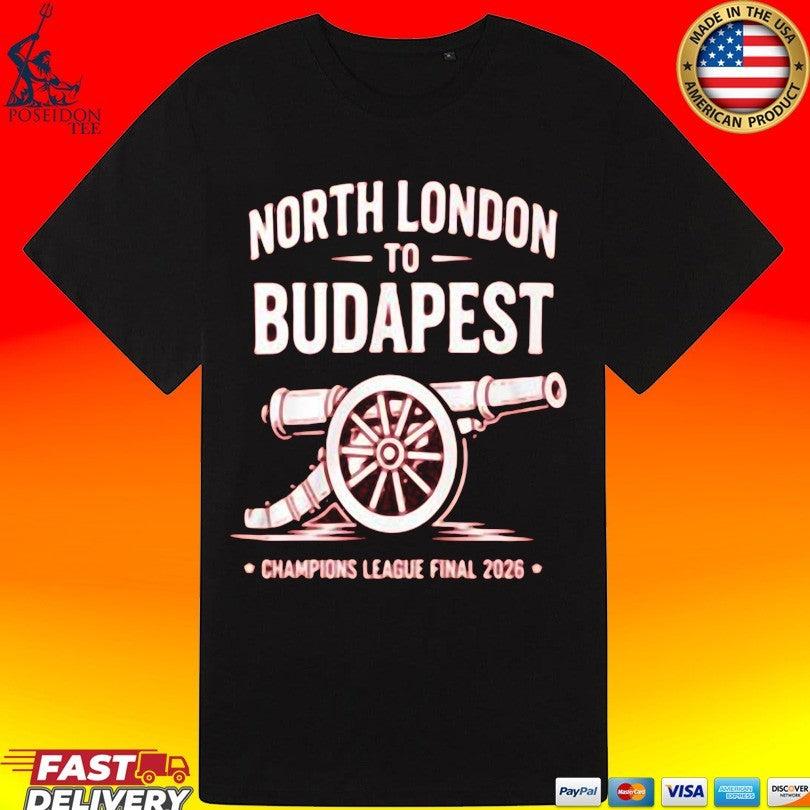 North London To Budapest Champions League Final 2026 Unisex