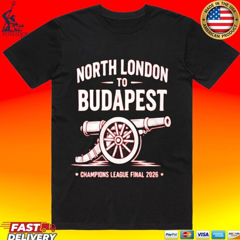 North London To Budapest Champions League Final 2026 Unisex