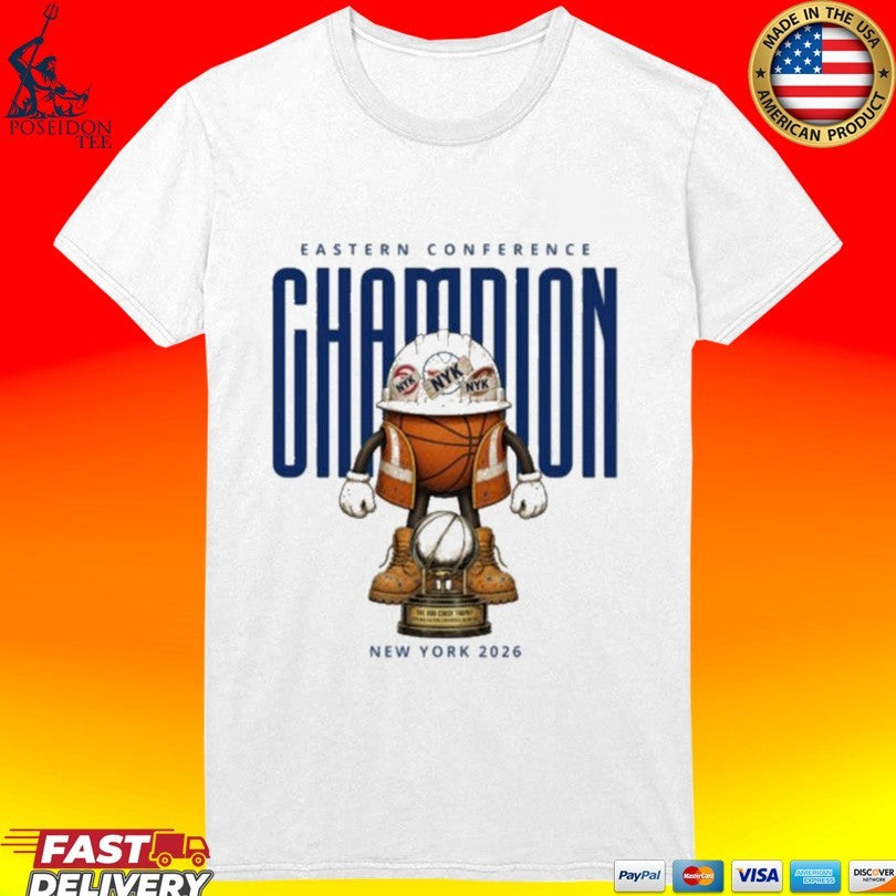 NYK 2026 Eastern Conference Champion The Bob Cousy Trophy Unisex