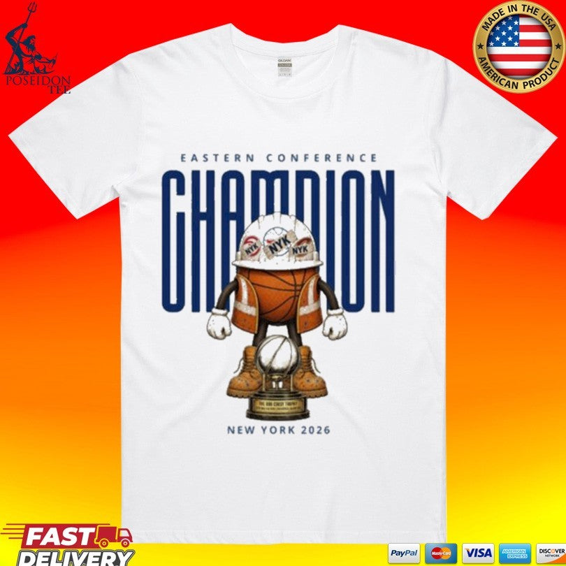 NYK 2026 Eastern Conference Champion The Bob Cousy Trophy Unisex
