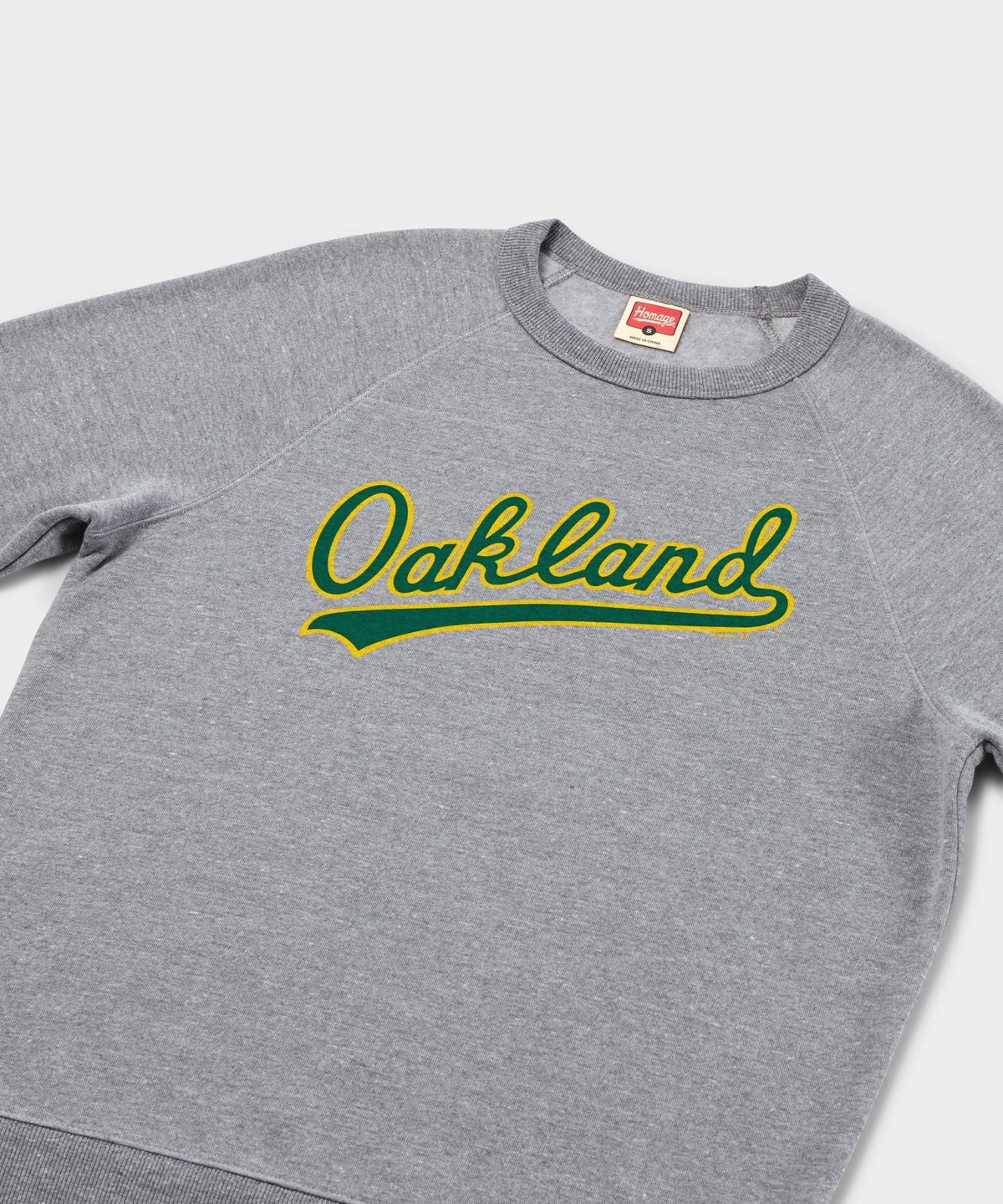 Oakland Athletics Jersey Logo '87 Crewneck Unisex