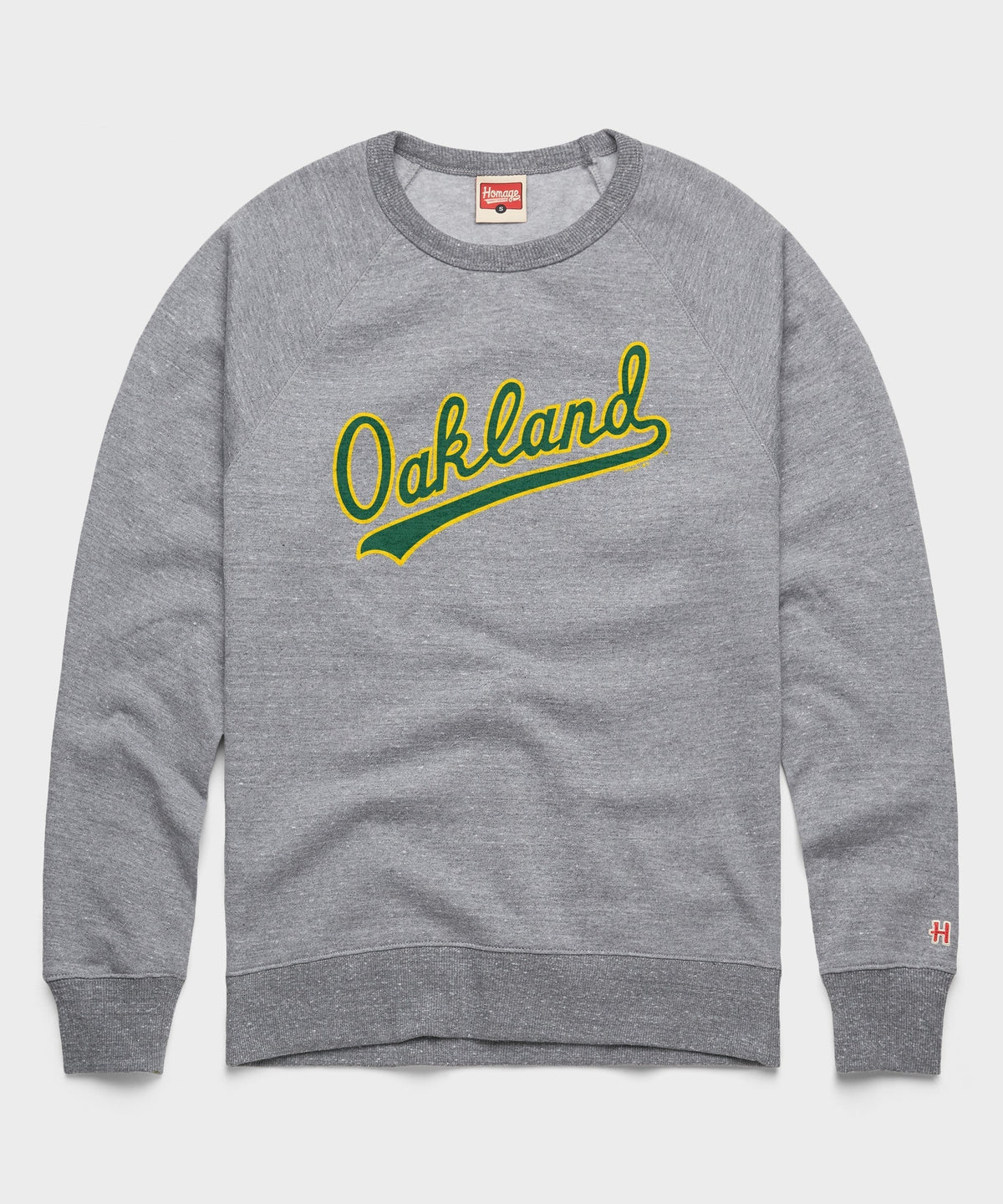 Oakland Athletics Jersey Logo '87 Crewneck Unisex
