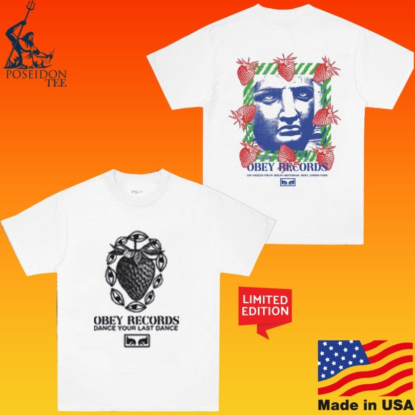 Obey Records Garden Heavyweight Unisex