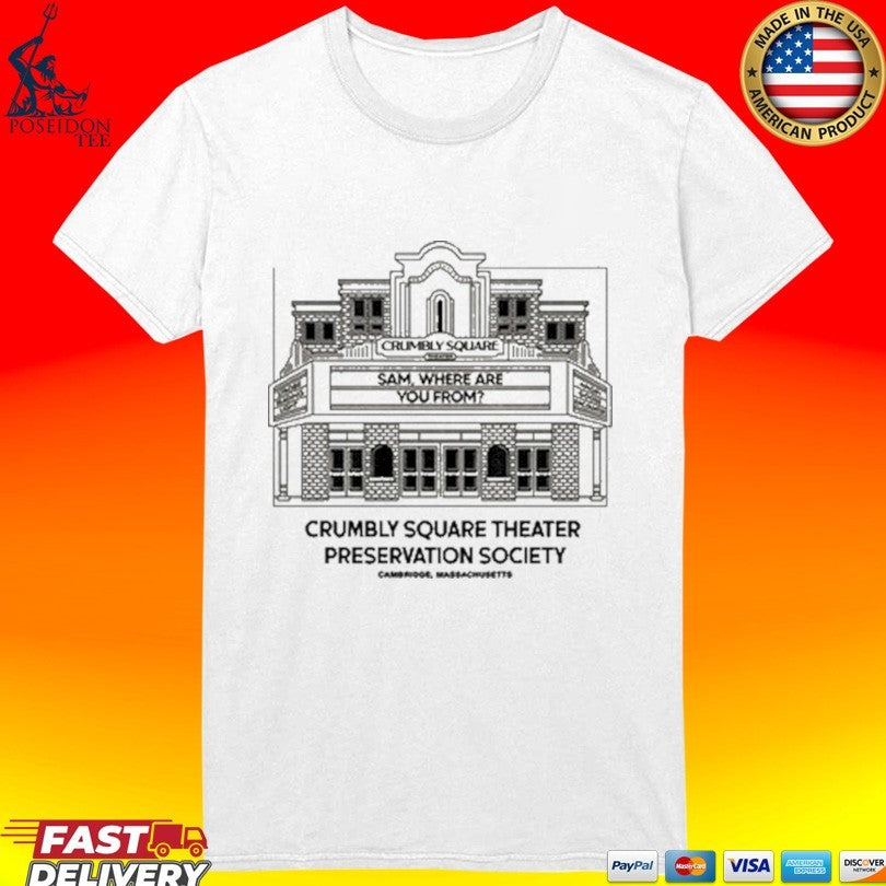 Of The Month June 26 Crumbly Square Theater Preservation Society Unisex