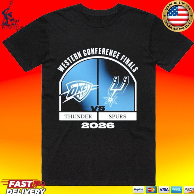 Okc Thunder Okc Thunder Iog 2026 Western Conference Finals Match Up Unisex