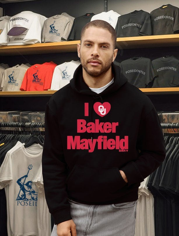 Oklahoma Football I Heart Baker Mayfield Unisex