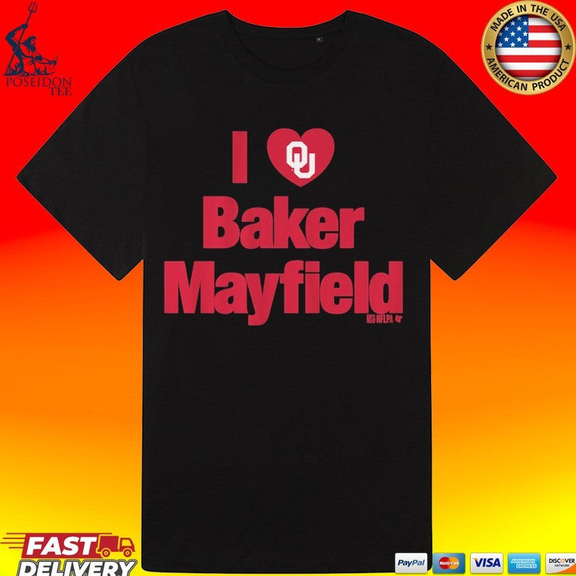 Oklahoma Football I Heart Baker Mayfield Unisex