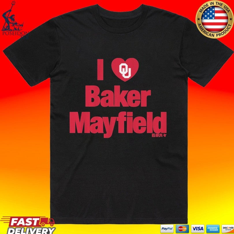Oklahoma Football I Heart Baker Mayfield Unisex