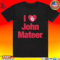 Oklahoma Football I Heart John Mateer Unisex