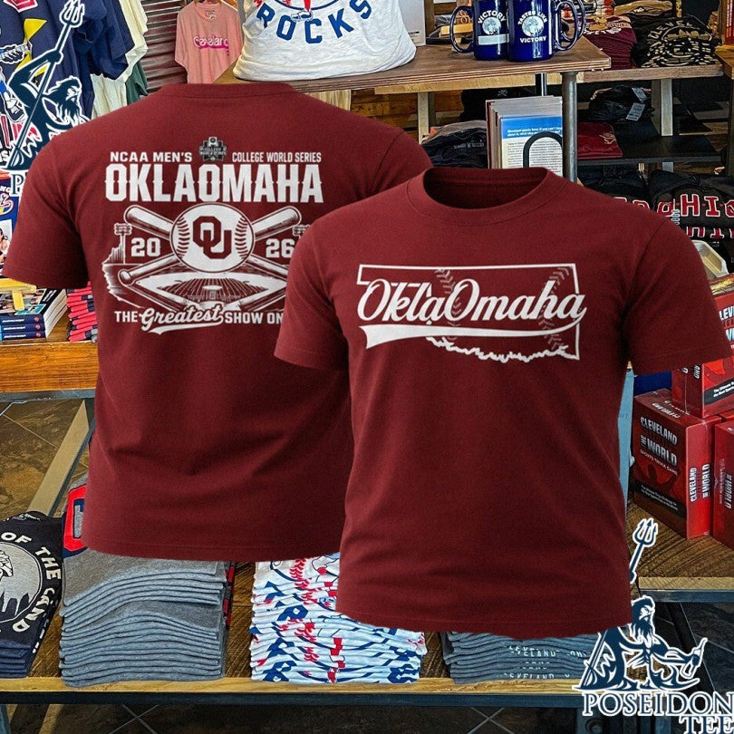 Oklahoma Sooners 2026 Baseball College World Series Oklaomaha Unisex