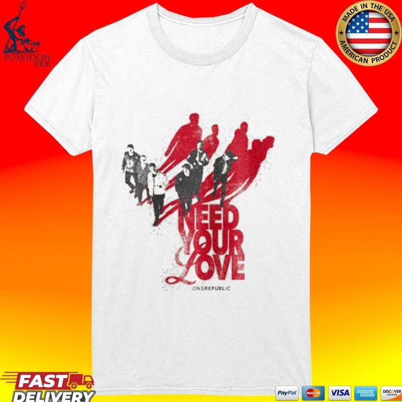 Onerepublic Need Your Love Photo Unisex