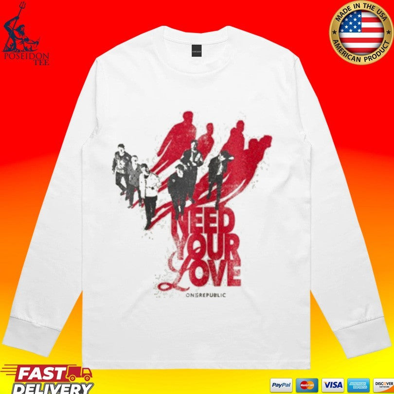 Onerepublic Need Your Love Photo Unisex