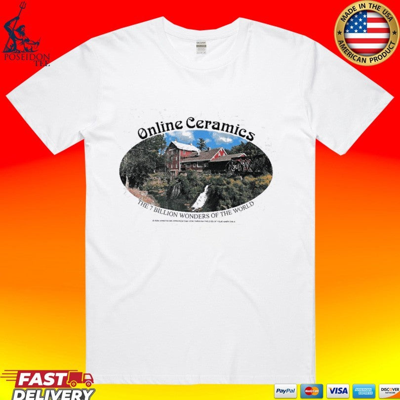 Online Ceramics The Seven Billion Wonders Of The World Unisex