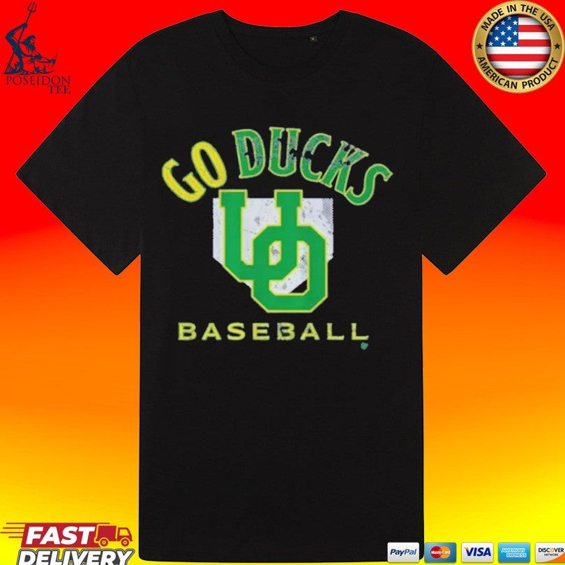 Oregon Go Ducks Baseball Home Plate Unisex
