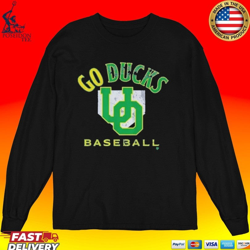 Oregon Go Ducks Baseball Home Plate Unisex