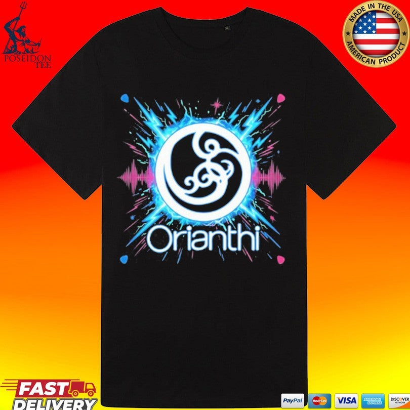 Orianthi Neon Bolt Logo Unisex