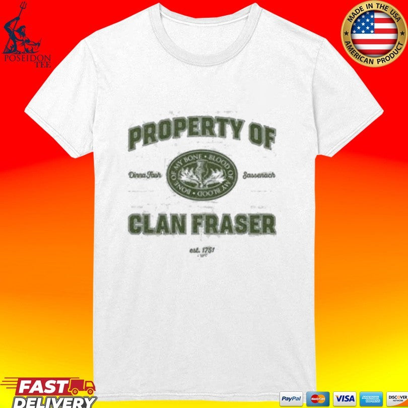 Outlander Property Of Clan Fraser Unisex