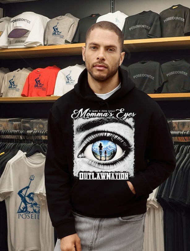 Outlaw Nation Momma’s Eyes Country Fan Gift Unisex