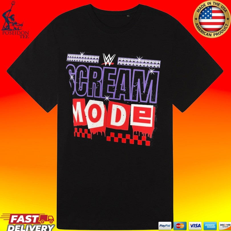 Paige Vs Brie Bella Scream Mode Logo Unisex