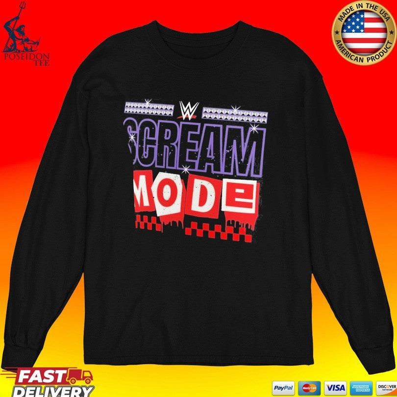 Paige Vs Brie Bella Scream Mode Logo Unisex