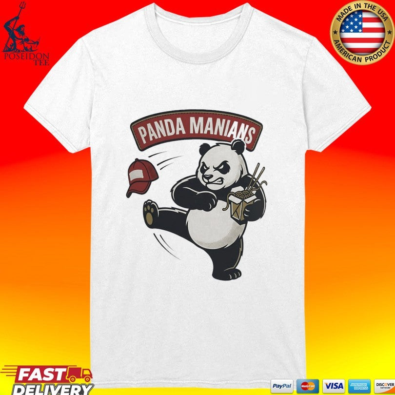 Panda Manians Kung Fu Panda Noodle Box Mascot Athletic Sports Mascot Unisex