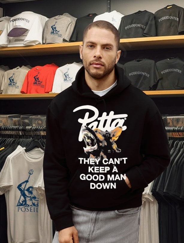 Patta They Can’t Keep A Good Man Down Mens Bark Unisex
