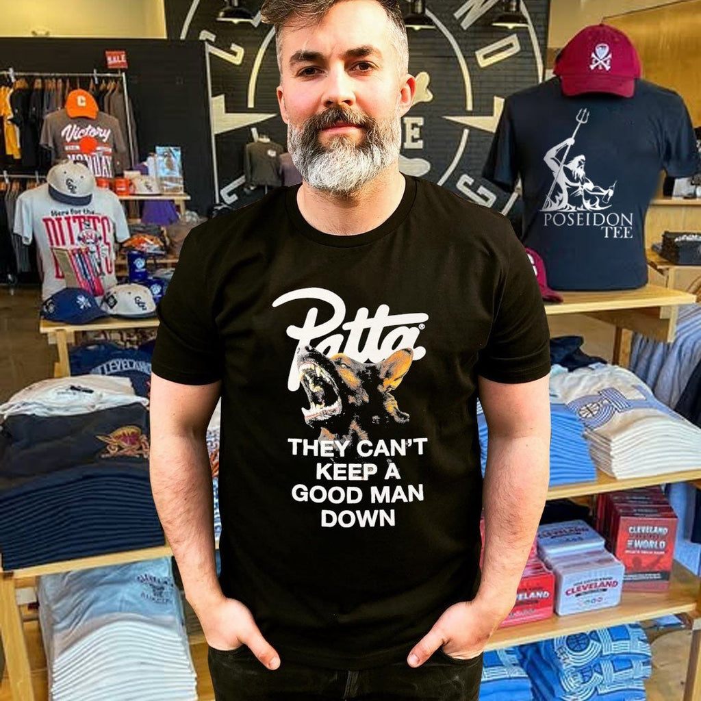 Patta They Can’t Keep A Good Man Down Mens Bark Unisex