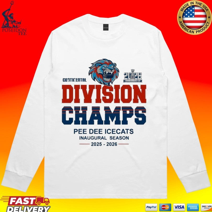 Pee Dee IceCats Divisional Championship 2025-2026 Champs Unisex