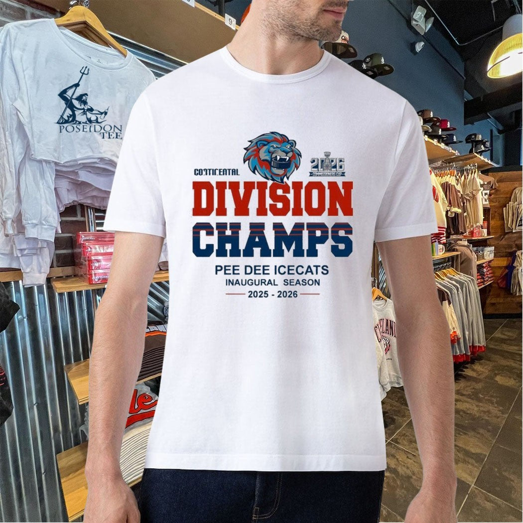 Pee Dee IceCats Divisional Championship 2025-2026 Champs Unisex