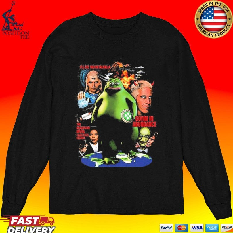 Pepe The Frog Ashtar Sheran Jeffrey Epstein Unisex