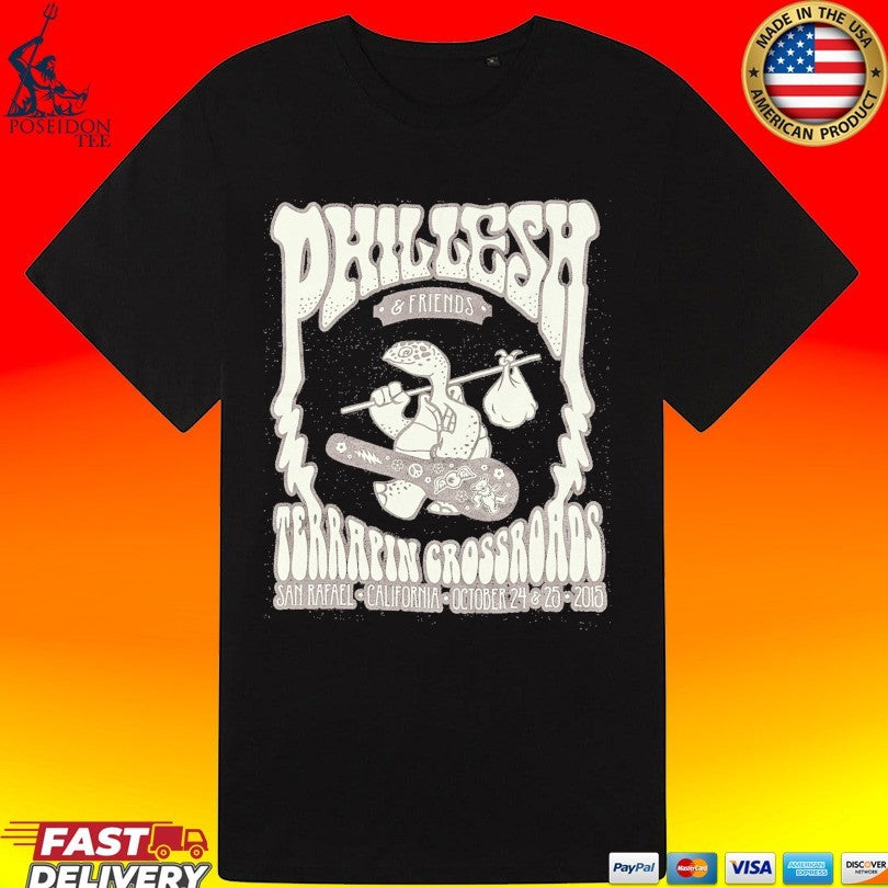 Phil Lesh And Friends Terrapin Crossroads San Rafael California Turtle Unisex
