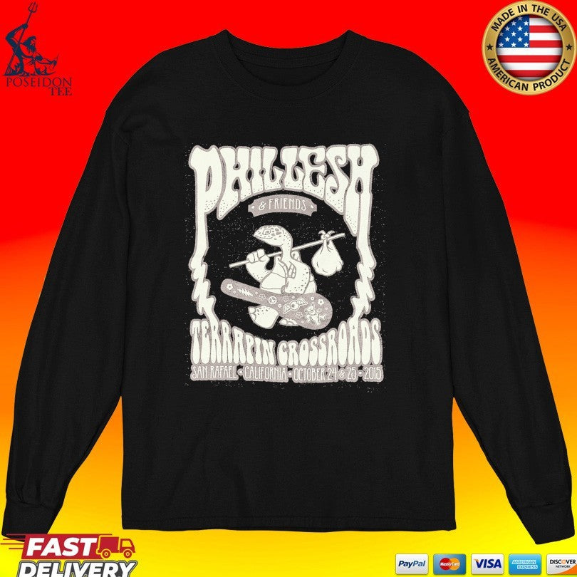 Phil Lesh And Friends Terrapin Crossroads San Rafael California Turtle Unisex