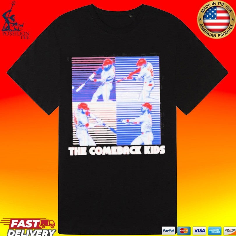 Philadelphia Baseball The Comeback Kids Unisex