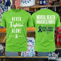 Philadelphia Phillies Strike Out The Stigma Never Fightin Alone Unisex