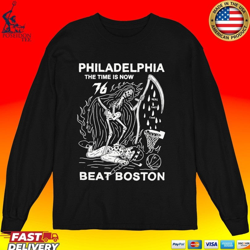 Philadelphia The Time Is Now Beat Boston Unisex