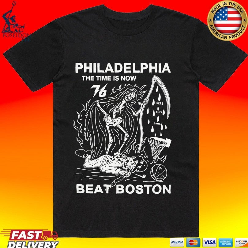 Philadelphia The Time Is Now Beat Boston Unisex