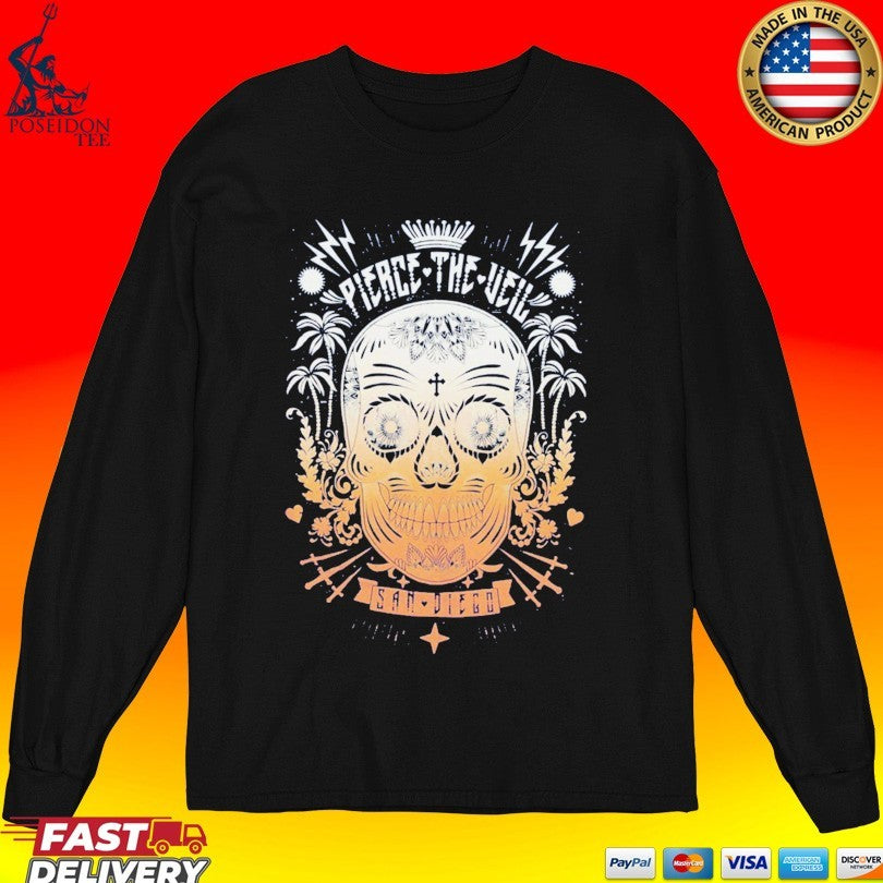 Pierce The Veil San Diego Orange Sugar Skull Unisex
