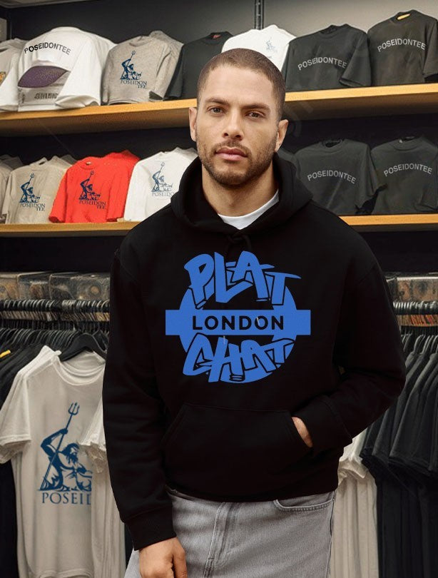 Plat Chat London Blue Roundel Unisex