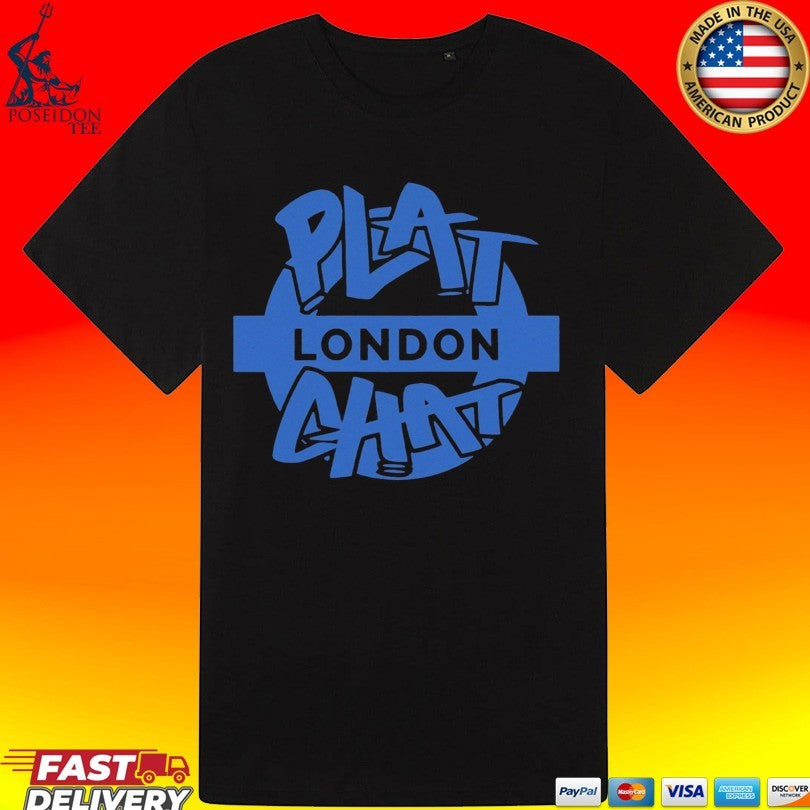 Plat Chat London Blue Roundel Unisex