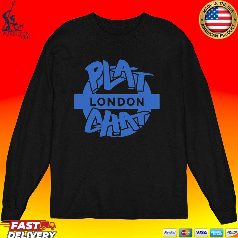 Plat Chat London Blue Roundel Unisex