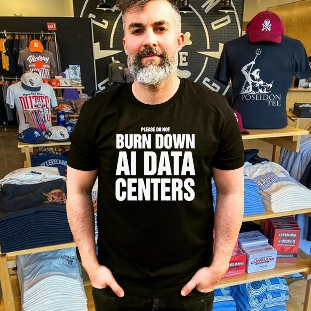 Please Do Not Burn Down Ai Data Centers Unisex