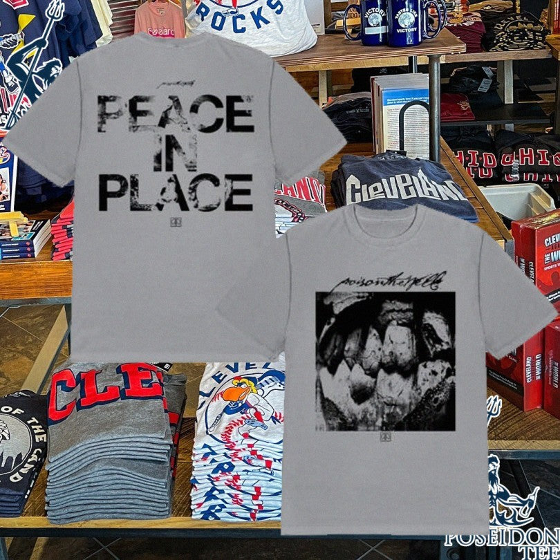 Poison The Well Peace In Place Grey Unisex