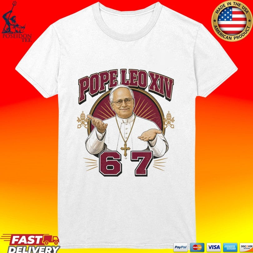 Pope Leo Xiv 6 And 7 Unisex