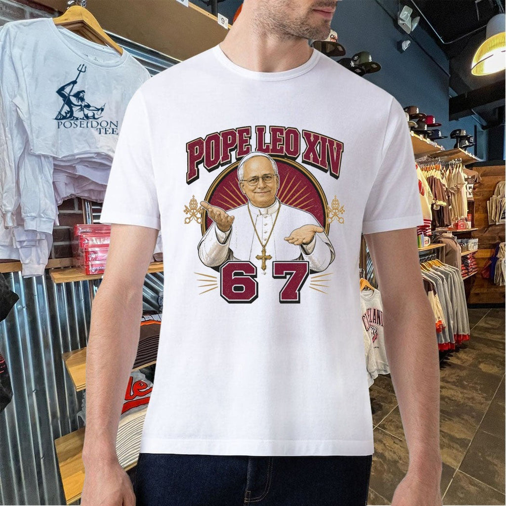 Pope Leo Xiv 6 And 7 Unisex